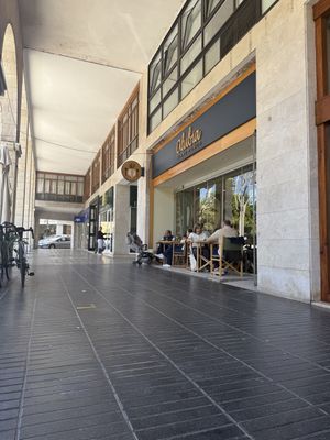 Restaurant   at Alubia plant power in Mallorca