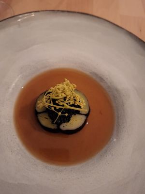 2nd course: Austrian sushi at Gerüchteküche in Graz