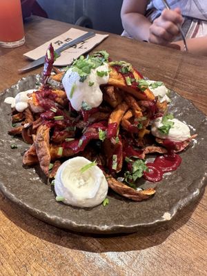 Ben’s sweet potato fries   at Honest Greens - Fuencarral in Madrid
