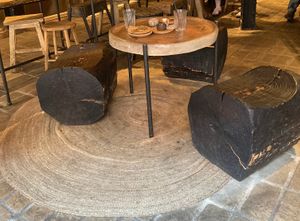 Dirty tables part II at Honest Greens - Fuencarral in Madrid