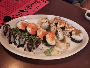 Sushi special at ŠMAK in Bratislava