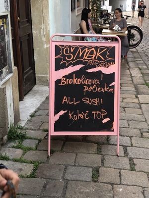 Outside   at ŠMAK in Bratislava