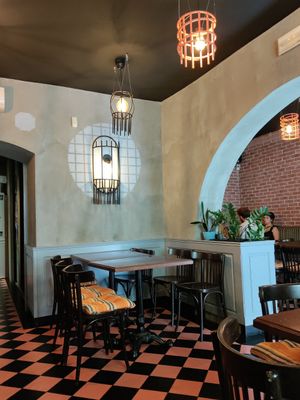 Cool interior at ŠMAK in Bratislava