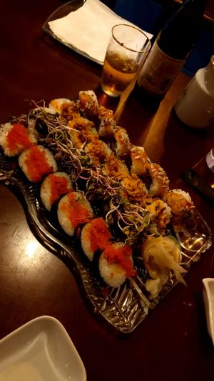 Sushi at ŠMAK in Bratislava