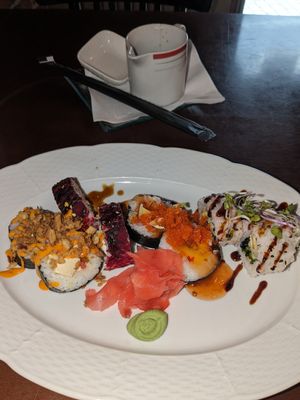 Small mixed plate at ŠMAK in Bratislava