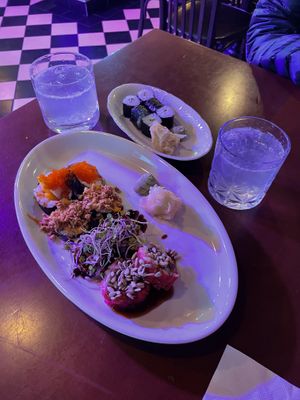 8pc and 6pc sushi combos plus skinny bitch cocktails   at ŠMAK in Bratislava