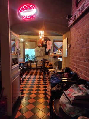 Inside at ŠMAK in Bratislava