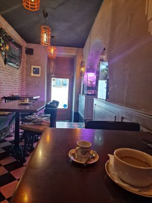 Inside next to main section at ŠMAK in Bratislava