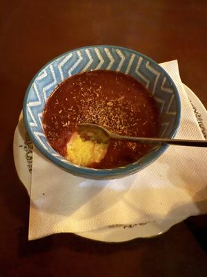 rice dessert. good! (not for takeaway available)  at ŠMAK in Bratislava