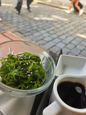 Wakame salad at ŠMAK in Bratislava