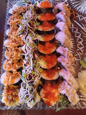 Creative and tasty sushi at ŠMAK in Bratislava