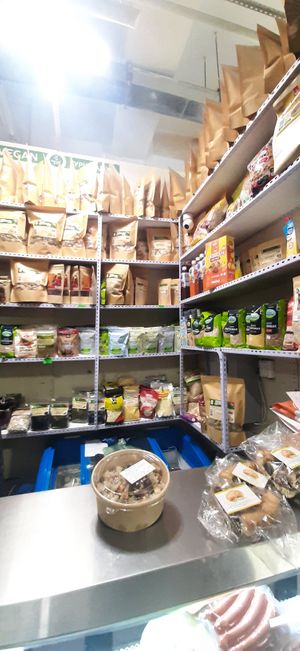  at Healthy Vegan Food - -Altjin Bumbugur Market in Ulaanbaatar