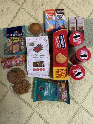   at Healthy Vegan Food - -Altjin Bumbugur Market in Ulaanbaatar