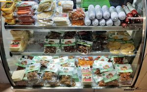  at Healthy Vegan Food - -Altjin Bumbugur Market in Ulaanbaatar