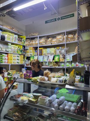  at Healthy Vegan Food - -Altjin Bumbugur Market in Ulaanbaatar