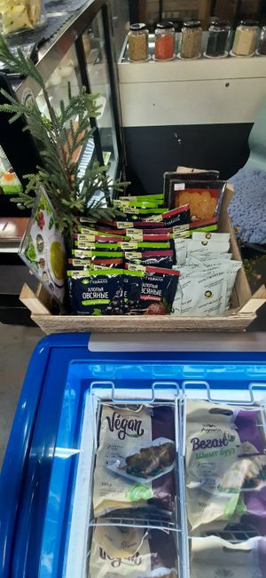  at Vegan Grocery Shop-Bayangol Market in Ulaanbaatar