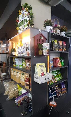  at Vegan Grocery Shop-Bayangol Market in Ulaanbaatar