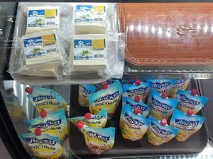  at Vegan Grocery Shop-Bayangol Market in Ulaanbaatar