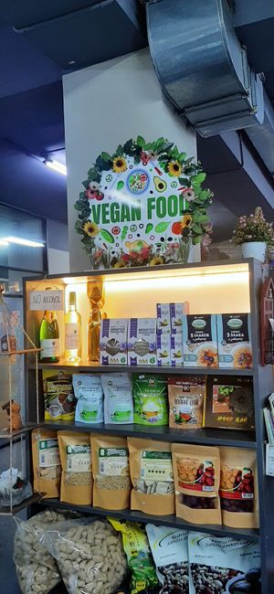  at Vegan Grocery Shop-Bayangol Market in Ulaanbaatar