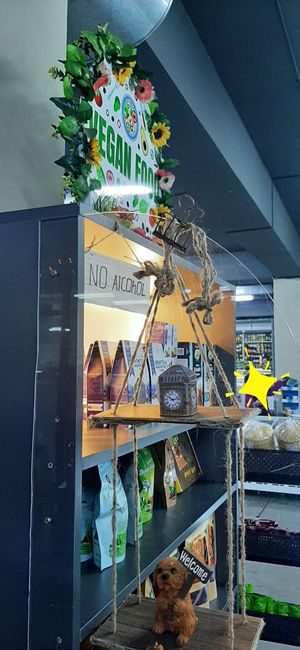  at Vegan Grocery Shop-Bayangol Market in Ulaanbaatar