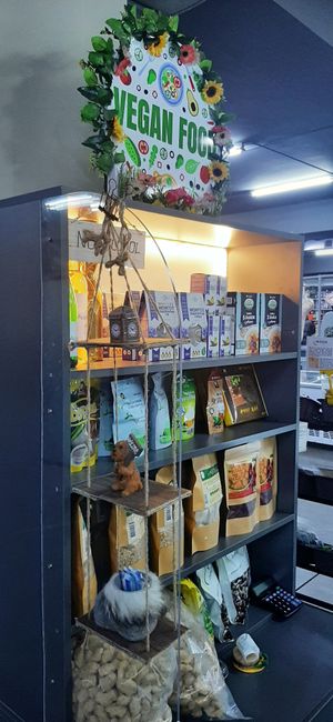  at Vegan Grocery Shop-Bayangol Market in Ulaanbaatar