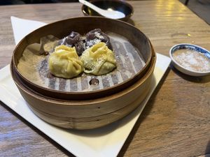 kiwi and blueberry dumplings  at Dim Sum Spot - Anděl in Prague