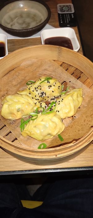 Gefüllte Teigtaschen at Dim Sum Spot - Anděl in Prague
