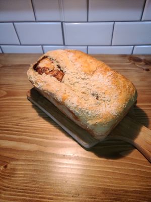 Cinnamon streusel,  also one of the 6 at Top Of The Flour in Lawton