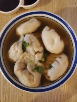 Vegan soup at Dum Dum - Dumpling Shop in Quito