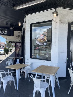 Outdoor dining   at Up South Bondi in Bondi