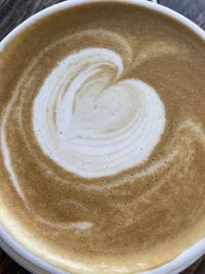 Flat white macadamia  #Veganuary at Up South Bondi in Bondi