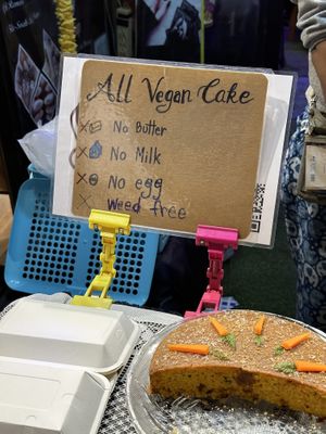 All vegan 🙌  at Vegan Cake in Pai