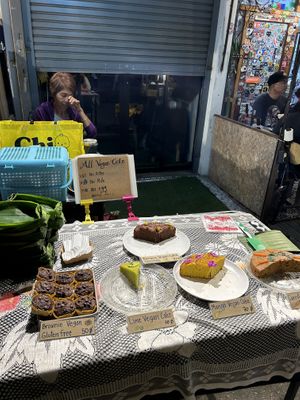 Vegan cakes  at Vegan Cake in Pai