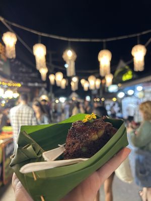 Vegan banana cake - jummy!   at Vegan Cake in Pai