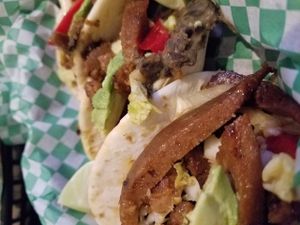 Vegan tacos! at Depot Tavern in Minneapolis