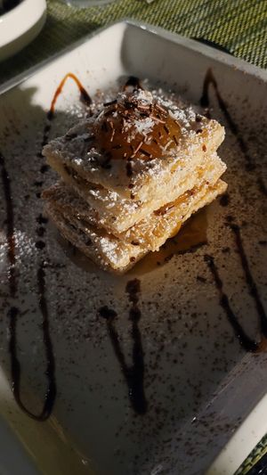 puff pastry dessert at SAPORI ITALIANI in Trinidad
