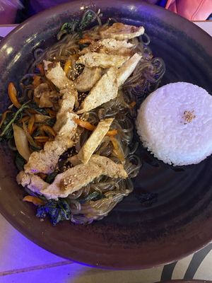 Japche with tofu  at Mr Ho in Buenos Aires