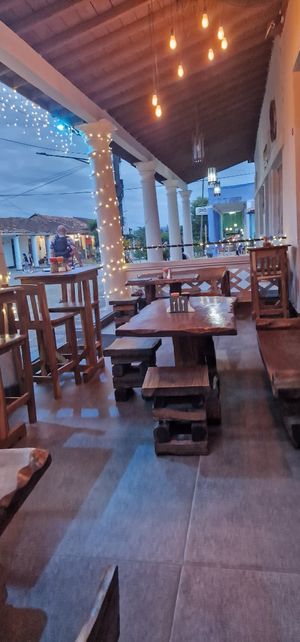 Terrace at El Bily in Vinales