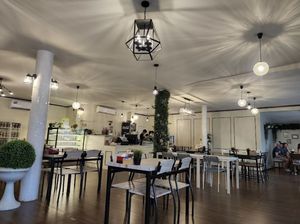 Inside of the cafe  at Walk in Cafe in Ayutthaya