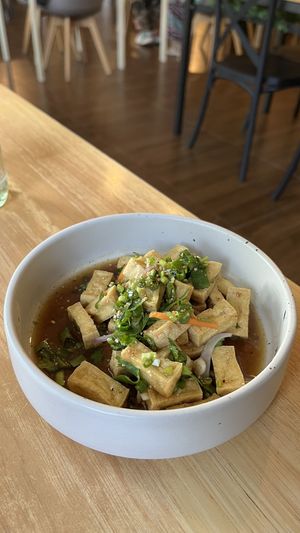Tofu Salad  at Walk in Cafe in Ayutthaya