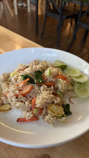 Rice with no egg  at Walk in Cafe in Ayutthaya