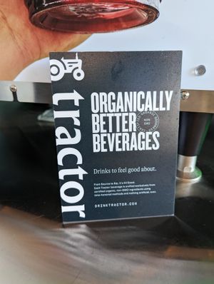 organic sodas at Earth Aloha Eats in Kihei