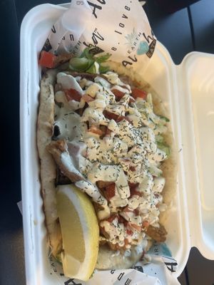 Gyros  at Earth Aloha Eats in Kihei