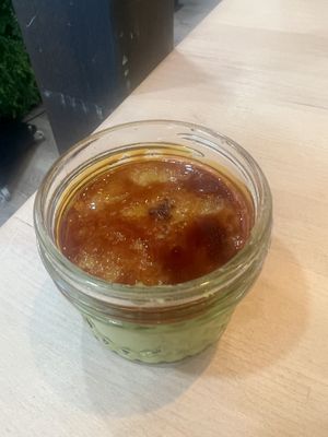 Crème brûlée   at Earth Aloha Eats in Kihei