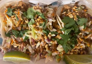 Thai Tacos  at Earth Aloha Eats in Kihei