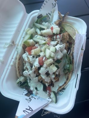 Gyro  at Earth Aloha Eats in Kihei