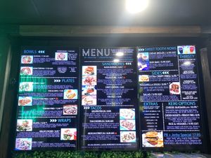 menu   at Earth Aloha Eats in Kihei