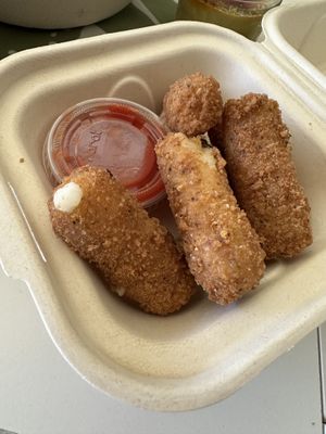 Mozzarella sticks   at Earth Aloha Eats in Kihei