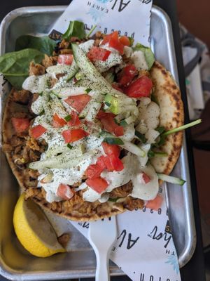 Gyro at Earth Aloha Eats in Kihei