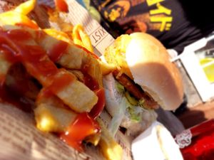 Great chunky chippies! at The Plough in Sheffield